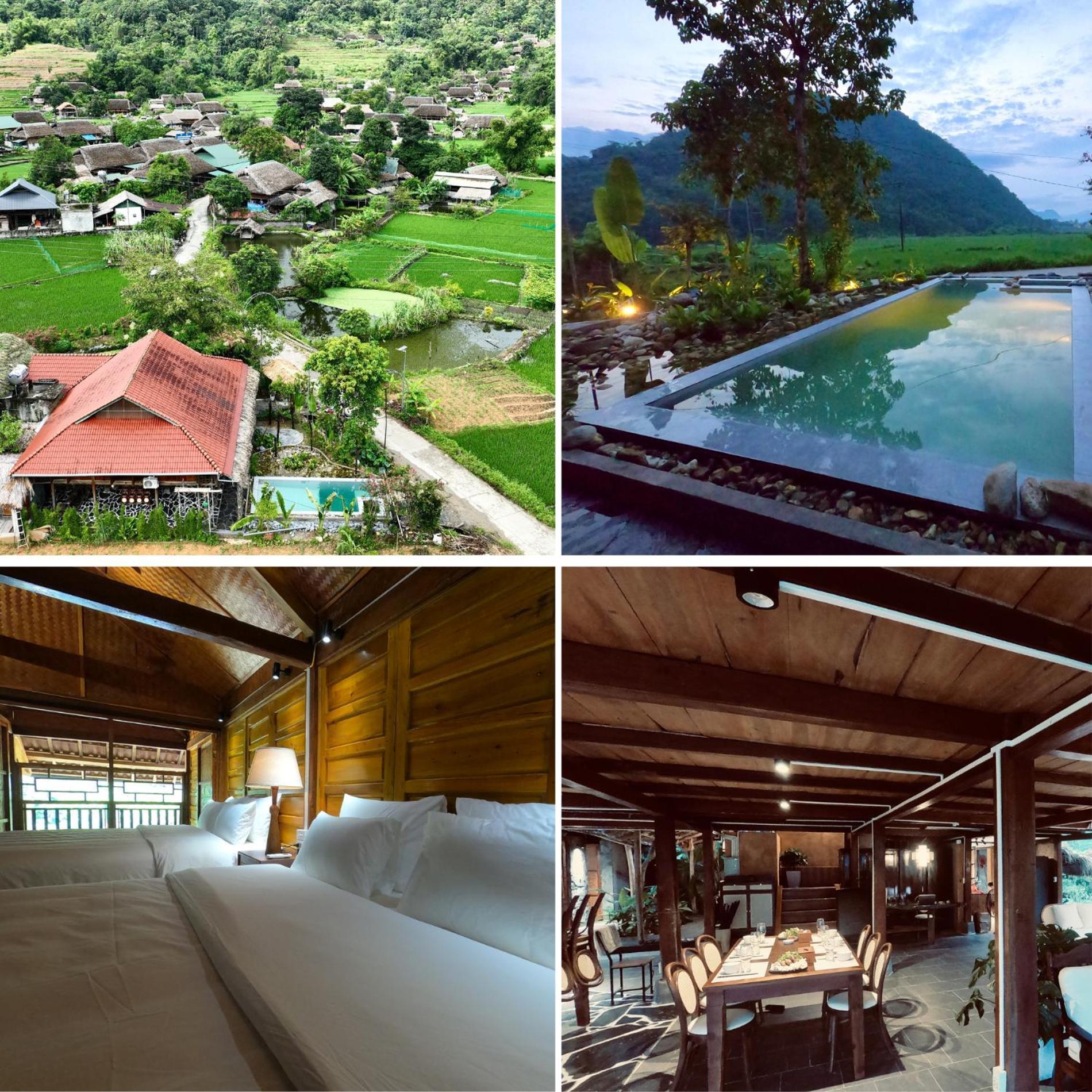 Апартаменты Thavill Retreat Hagiang Хазянг Экстерьер фото